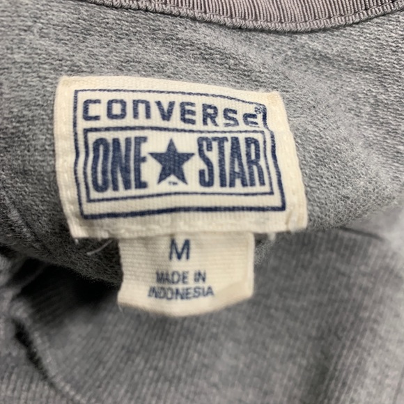 VTG CONVERSE All Start SWEATSHIRT 100% Cotton - Picture 3 of 8